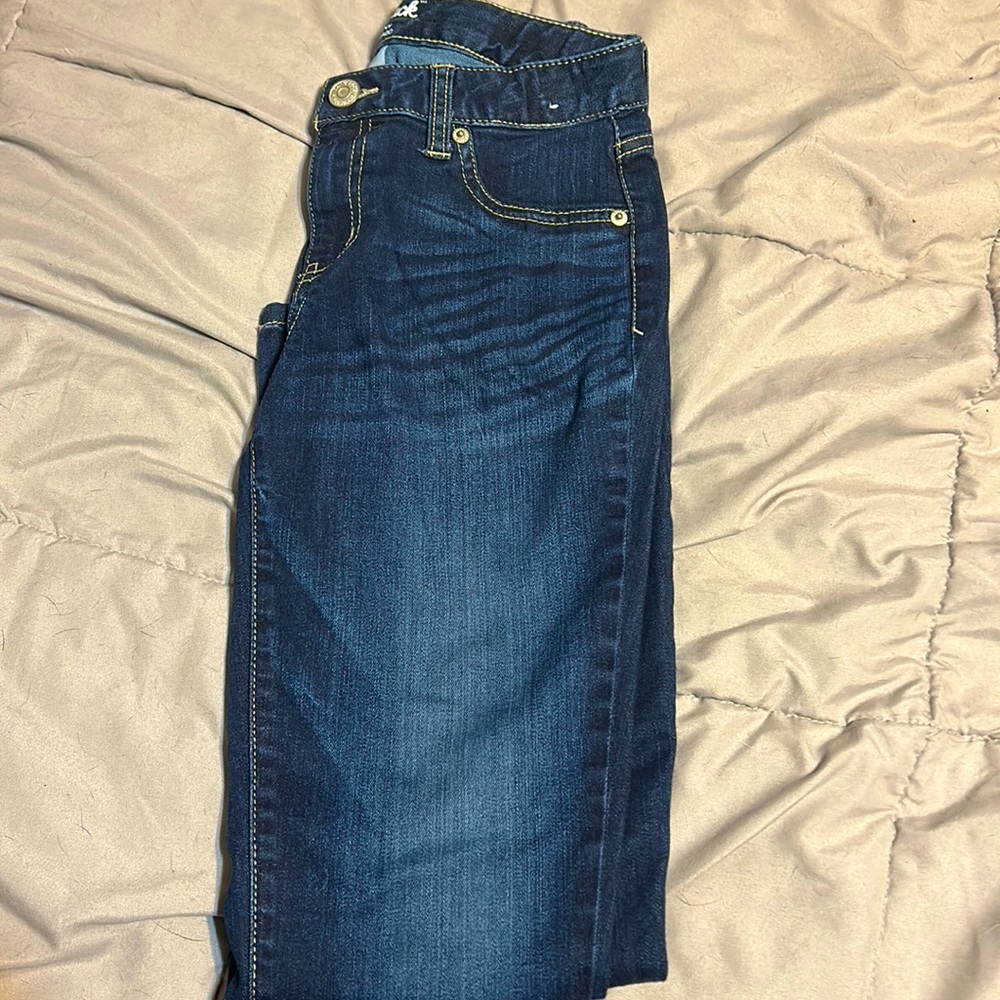 Cat & Jack girls adjustable waist size 14 jeans